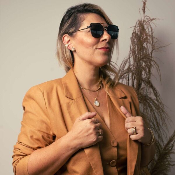 Anel Dourado Aparador Red. Zirc. - Image 3