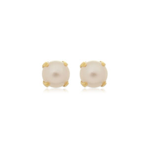 Brinco Dourado Pérola P