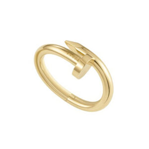 Anel Dourado Prego Liso
