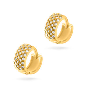 Brinco Dourado Argola Grossa Zirc M