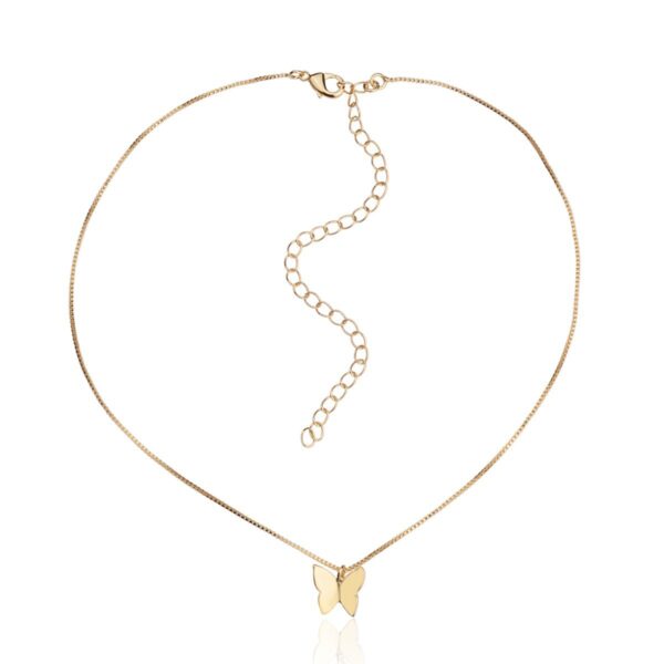Conjunto Dourado Veneziana Borboleta Liso - Image 3