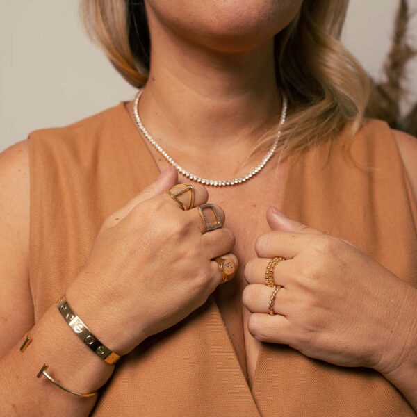 Anel Dourado Torcidinho - Image 7