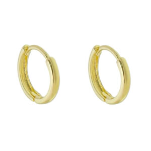 Brinco Dourado Argola Lisa M