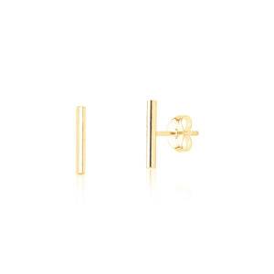 Brinco Dourado Palito Liso