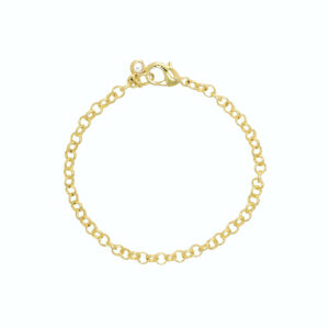 Pulseira Dourada Elo Português