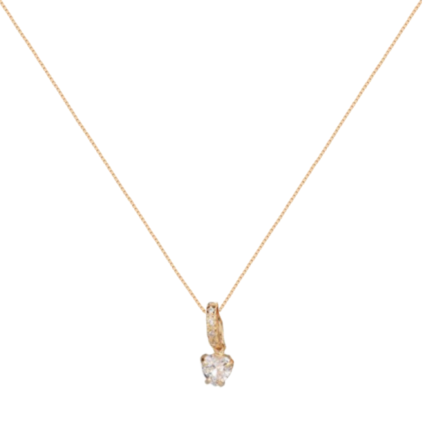 Colar Dourado Argola Cravejada - Image 3