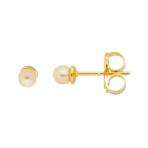 Brinco Dourado Pérola PP
